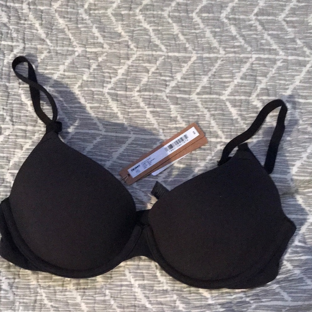 Black fits everybody T-Shirt Bra - Women Intimates